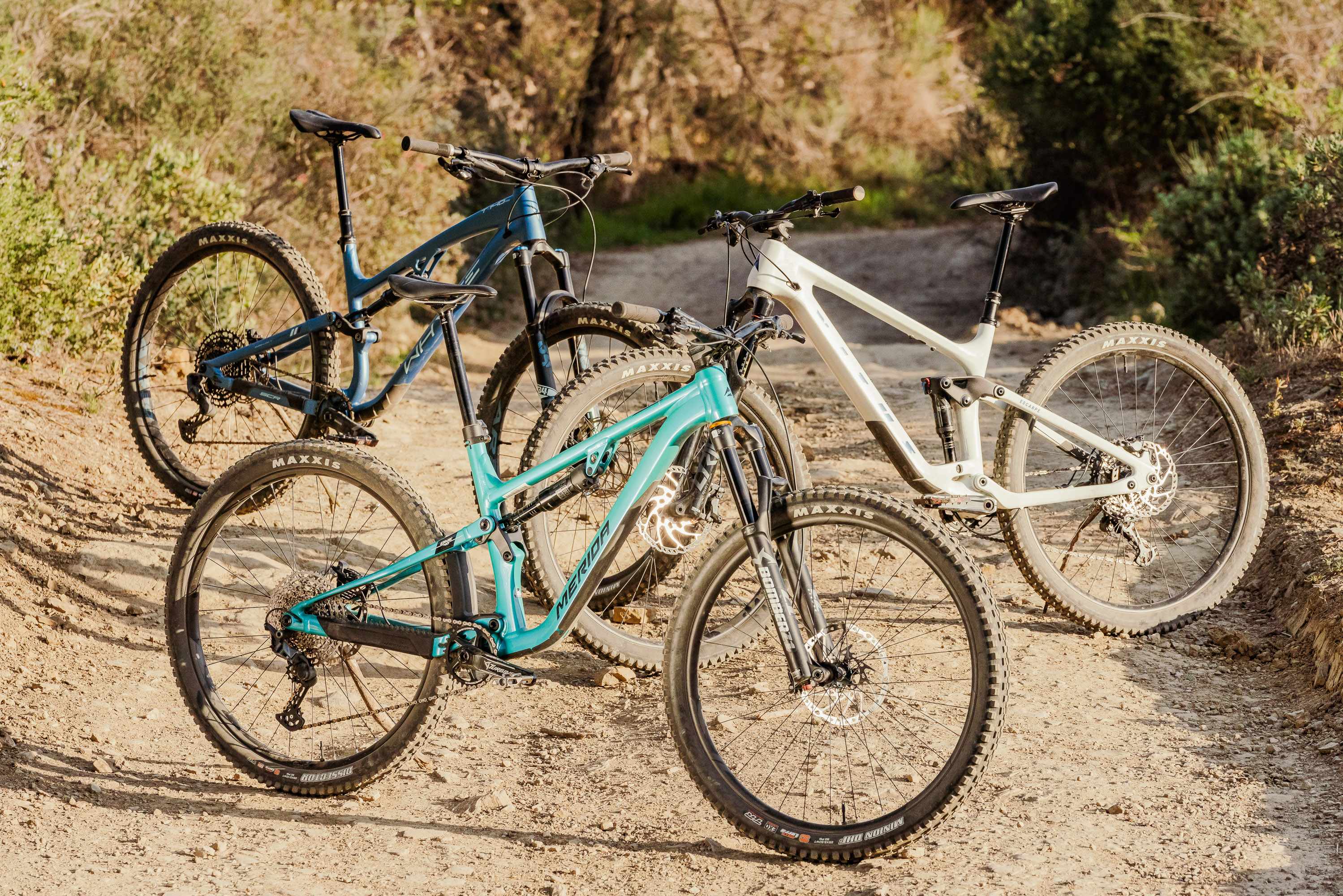 Trail Bike of the Year 2023 top three