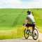 Man on a gravel bike